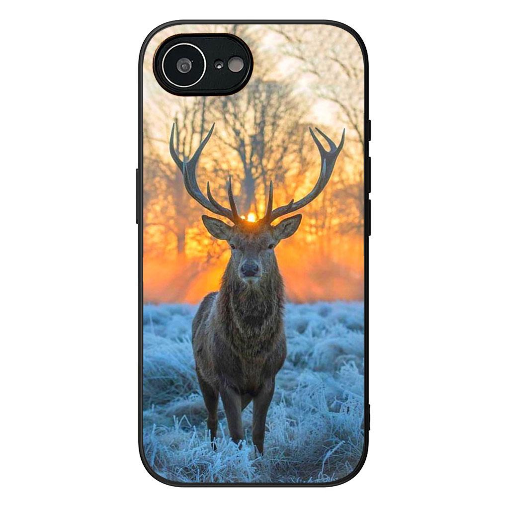 Soft Cover for Apple iPhone 17 16 14 15 Pro Max Plus 15+ 16E XR ProMax Air 16+ Coque Phone Case Deer Wild Hunting Buck