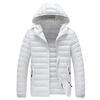 Winter Men's Warm Parkas Fashion Men Cotton Hooded Coats Men Windbreaker Snow Detachable Hat Thermal Padded Jackets