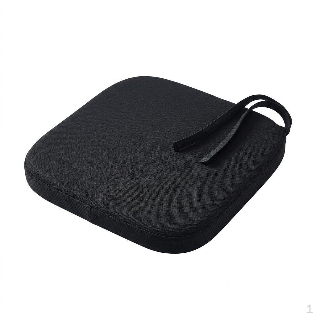 Memory Foam Seat Cushion for Long Sitting Periods, Office Chair Pressure Relief,