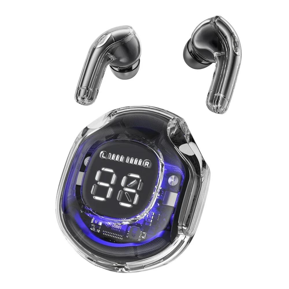 JYL TS LED Headphones All Users Stereo Sound Plastic