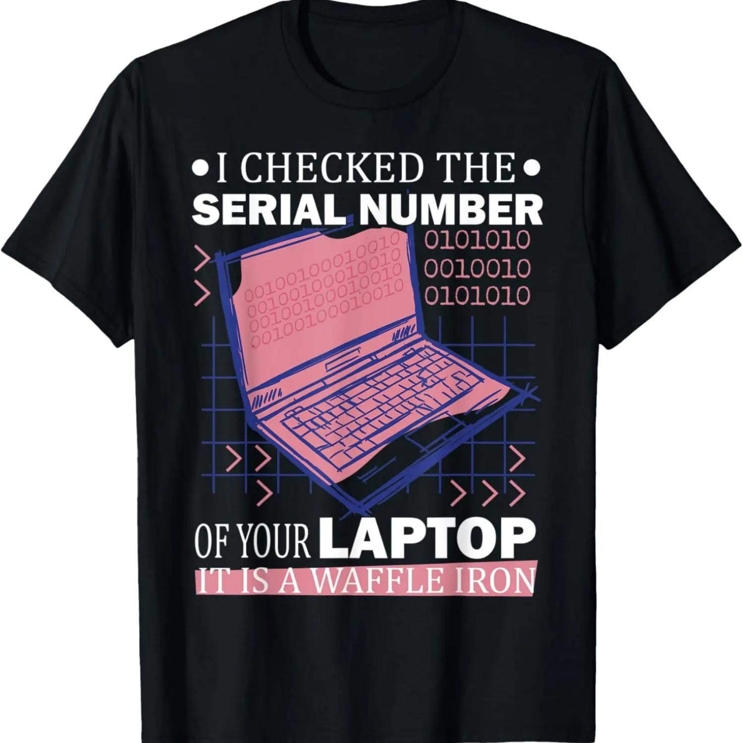 Смешная футболка с компьютером - Футболка для мотивационных спикеров S