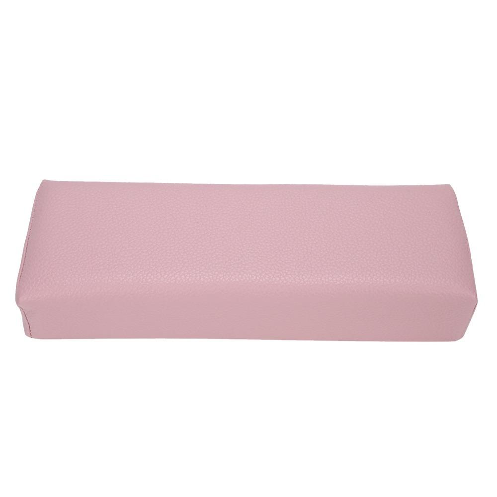 PU Leather Nail Art Hand Pillow Waterproof Soft Nail Arm Rest Cushion Rectangular Manicure Hand Pad Gel Nail Care Use