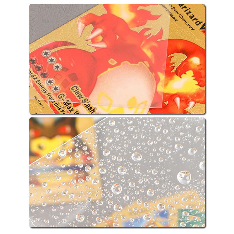 50Pcs Korea Card Sleeves Clear Acid Photocard Holographic Protector Film Album