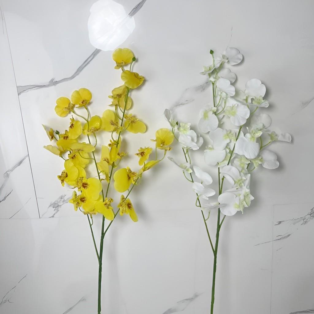 Faux With Phalaenopsis Soft Pvc Material For Home Molding And Wedding Decor