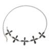 Halloween Dark Cross Skeleton Waist Chain Body Chain Star Sunflower Body Chain Female