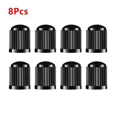 8Pcs Wheel Gag Tire Stem Valve-Cap Dustproof Universal Stem Cover for Car Truck Off-road Styling Anti-rust Airtight Seal