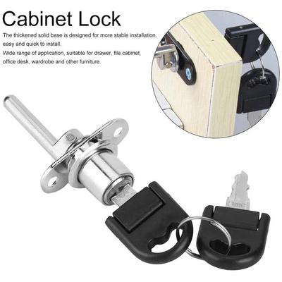 Schrank Schublade Schloss Zink-legierung Computer Schreibtisch Mailbox Büro Schublade Cam Lock Schrank Spind Mit 2 Schlüssel Möbel Hardware