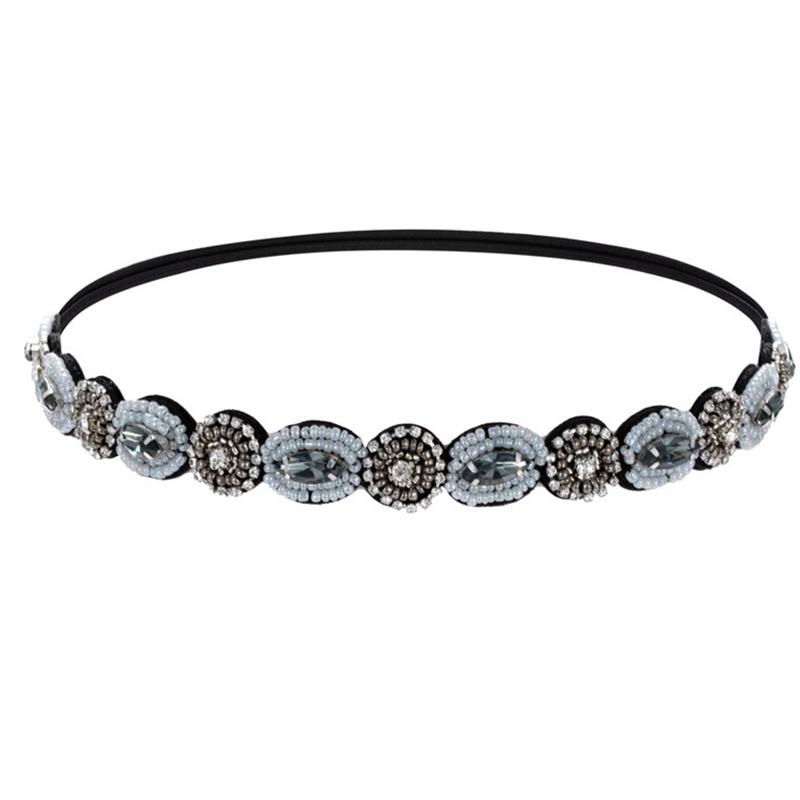 Ethnic Vintage Bohemian  BeadsElastic Headband  Hair Band Hair Accesories