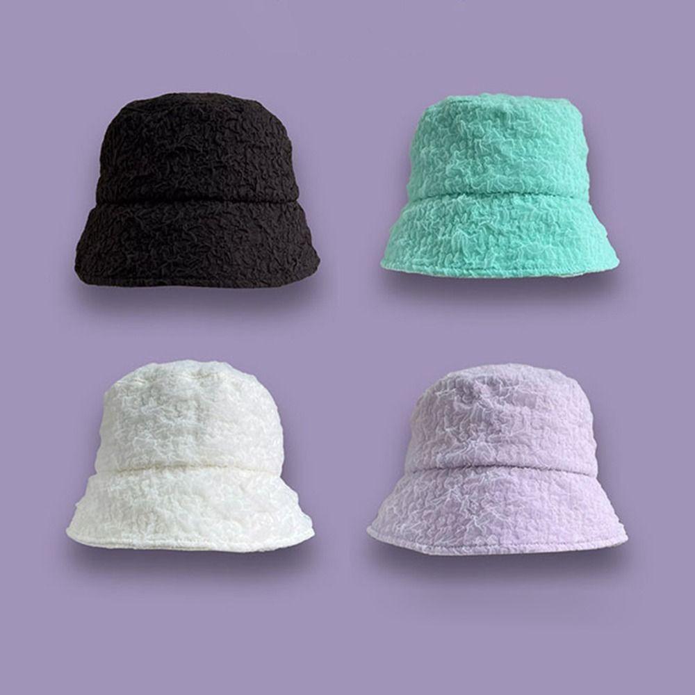 

Anti-UV Sun Hats Korean Style Beach Cap Fashion Bucket Hat Unisex