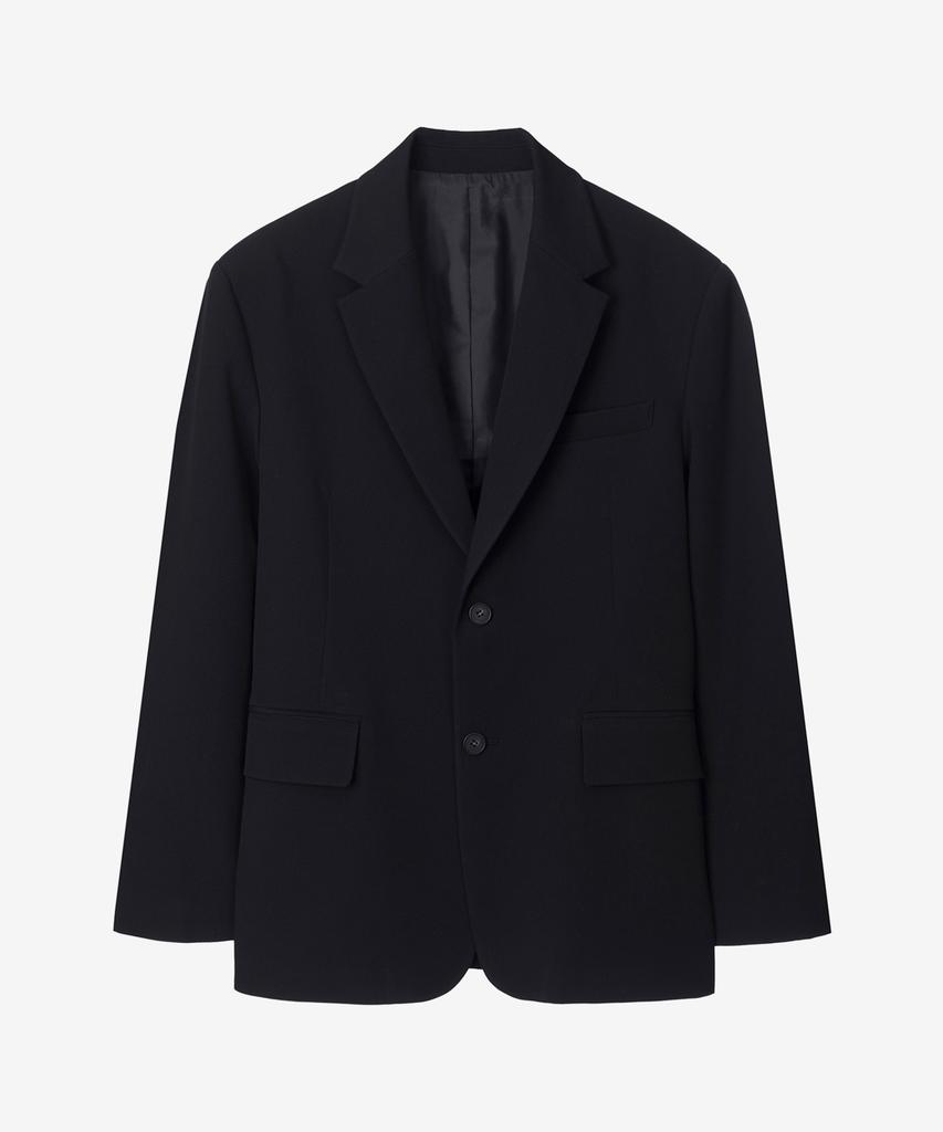 Mindbridge [Set][Select Pants Fit] Do Good_Oversized Jacket & Wide Pants Set Black