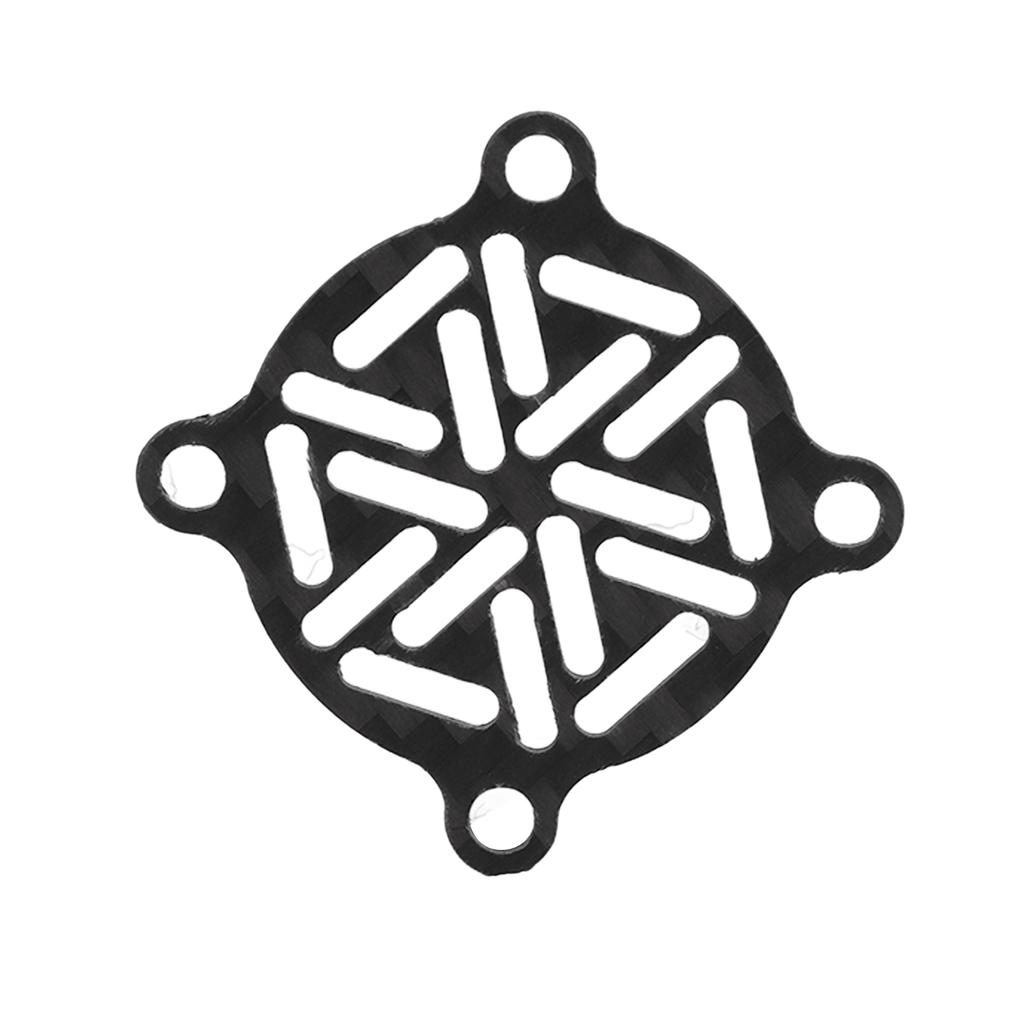 30x30mm RC Cooling Fan Cover Carbon Fiber Electric Motor Cooling Fan Cover for RC Car Ship Motor