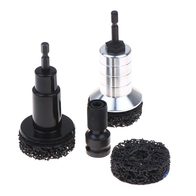 Wheel Hub Rust Removal Brush Set Brake Hub Surface Stud Cleaning Polishing Kit Brake Disc Rust Removal Tool For Hub Rotor Wheel