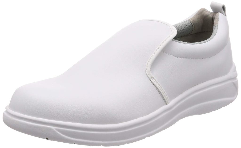 Moonstar Soft Work Kitchen Star 01 Work 30 3E Men's/Women's Shoes, White, cm,