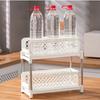 2-Tier Under Sink Organizer Storage Sliding Drawer Container Holder Home Bathroom Kitchen Multi-Purpose Spice Container Holders