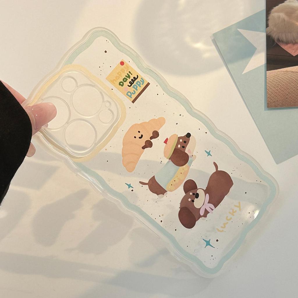 Cute Dachshund Phone Case for Apple Phones