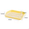 Dog Potty Training Tray, Removable Cat Litter Box, Reusable Box with Mesh Grids for Small