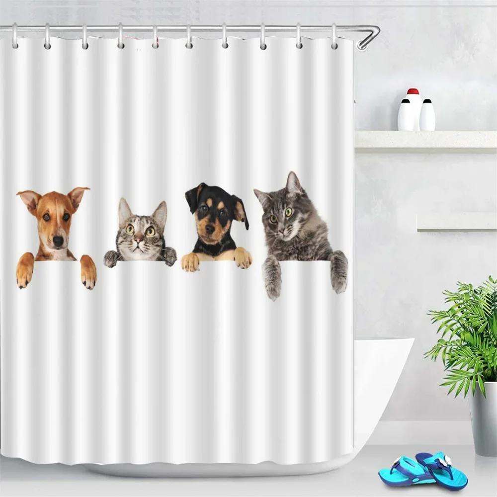 HBU23Anime Cute Duck Printed Shower Curtain Cartoon for Bath Waterproof Bathroom Curtain Durable Bath Screen Bathroom Decor Fu7$