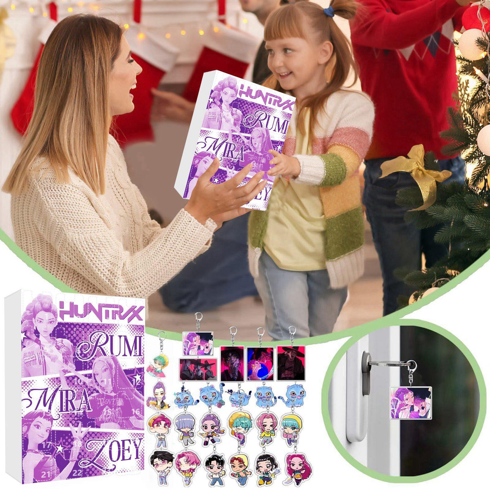 

2D Адвент-календарь включает 24 адвент-календаря, календарь обратного отсчета и коллекционные сюрпризы One Size