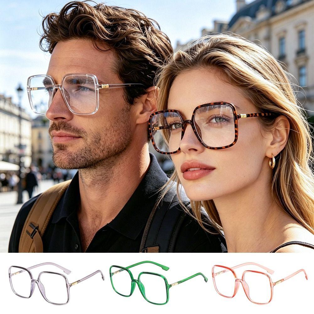 Blue Ray Blocking Anti-Blue Light Glasses Oversized Computer Goggles Office