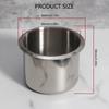1pc/2pcs Cup Drink Can Holder RVs Cup Holder Recessed Insert Drink Holder for Trailer RVs Accessory Easy Installation