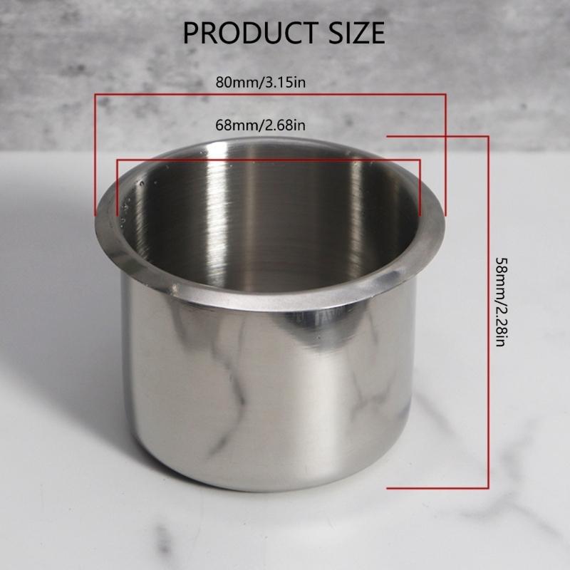 1pc/2pcs Cup Drink Can Holder RVs Cup Holder Recessed Insert Drink Holder for Trailer RVs Accessory Easy Installation
