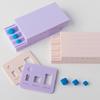 Diamonds Shape Clay Roller Moulds 2 Sizes Bead Making Tool Jewelry Crafting Essential Plastic Texture for Crafting