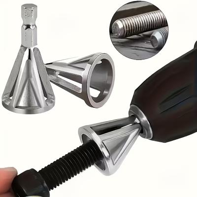 1 Pack Deburring and Chamfering Tools, External Chamfering Knife, Screw Tools, Threading and Grinding Tools, Tool Sharpening, Thread Chamfering
