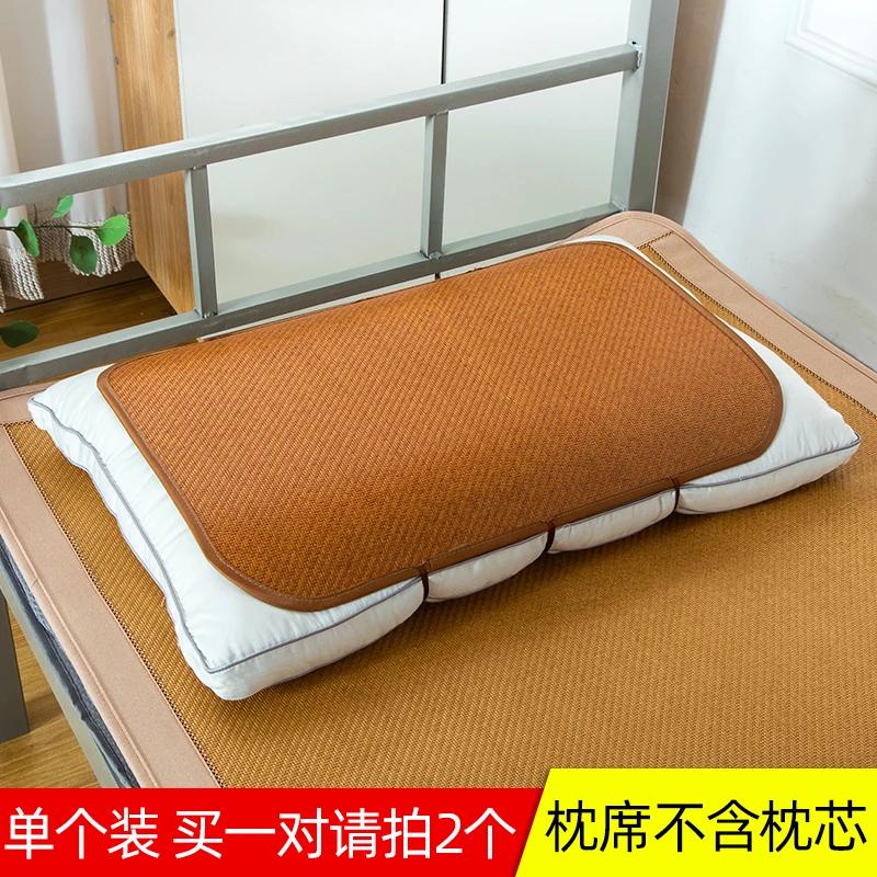 Față de pernă din ratan de bambus natural Răcoroasă de vară Uz casnic Respirabilă Modă Așternuturi Husă de pernă de lux Dormitor Universal Acasă