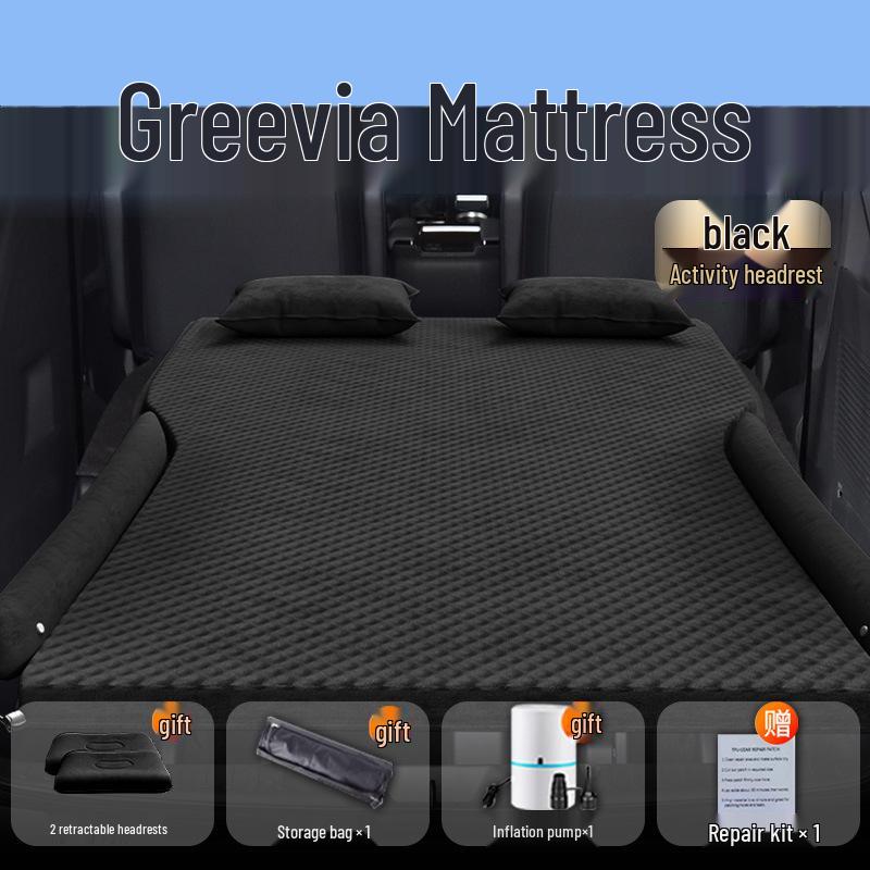 Toyota Granvia 24-Model Trunk Air Mattress & Rear Seat Sleeping Pad