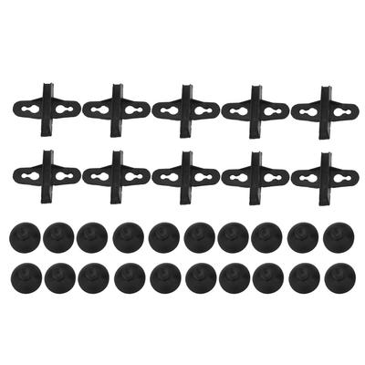 10 Pcs Aquarium Plastic Sucker Clip Durable Fish Tank Divider Sheet Holder for Aquariums Fish Tanks