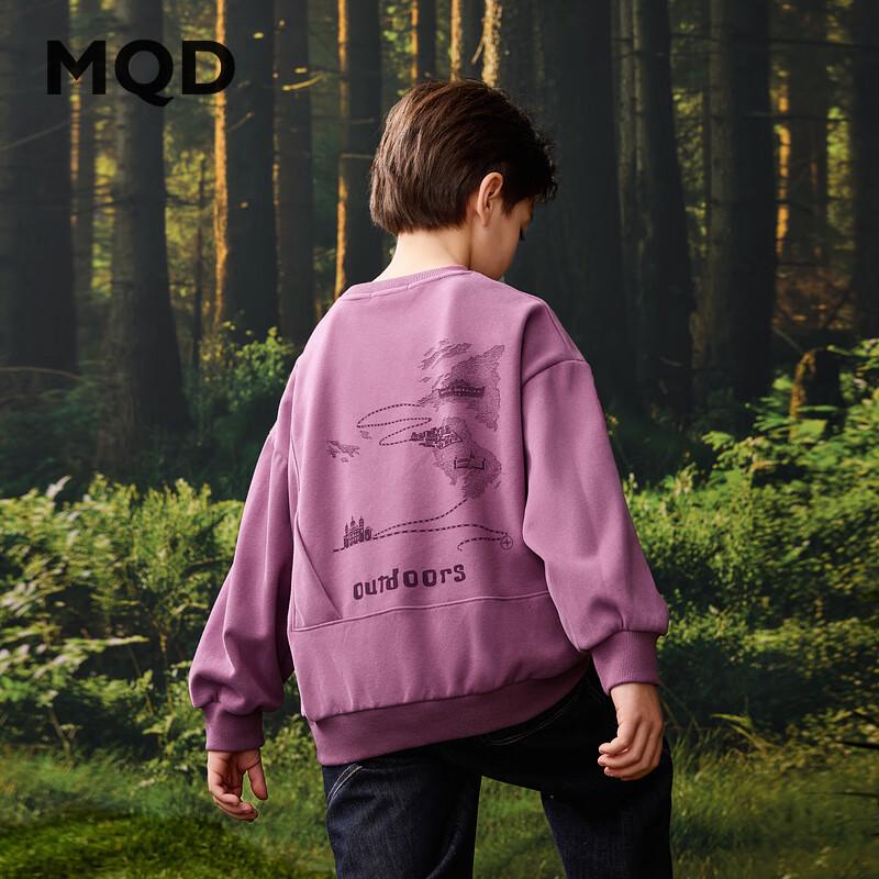 MQD Boys  Academy Style Cartoon Pullover Sweatshirt 110cm