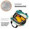 Beach Hammock Pattern Insulated Lunch Bag for Women Children Leakproof Food Boxes Thermal Lunch Box Tote