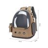 Transparenter Haustierrucksack, atmungsaktive Katzentasche, Hundetrage, Katzenrucksack, Tragetasche für den Transport von Katzen