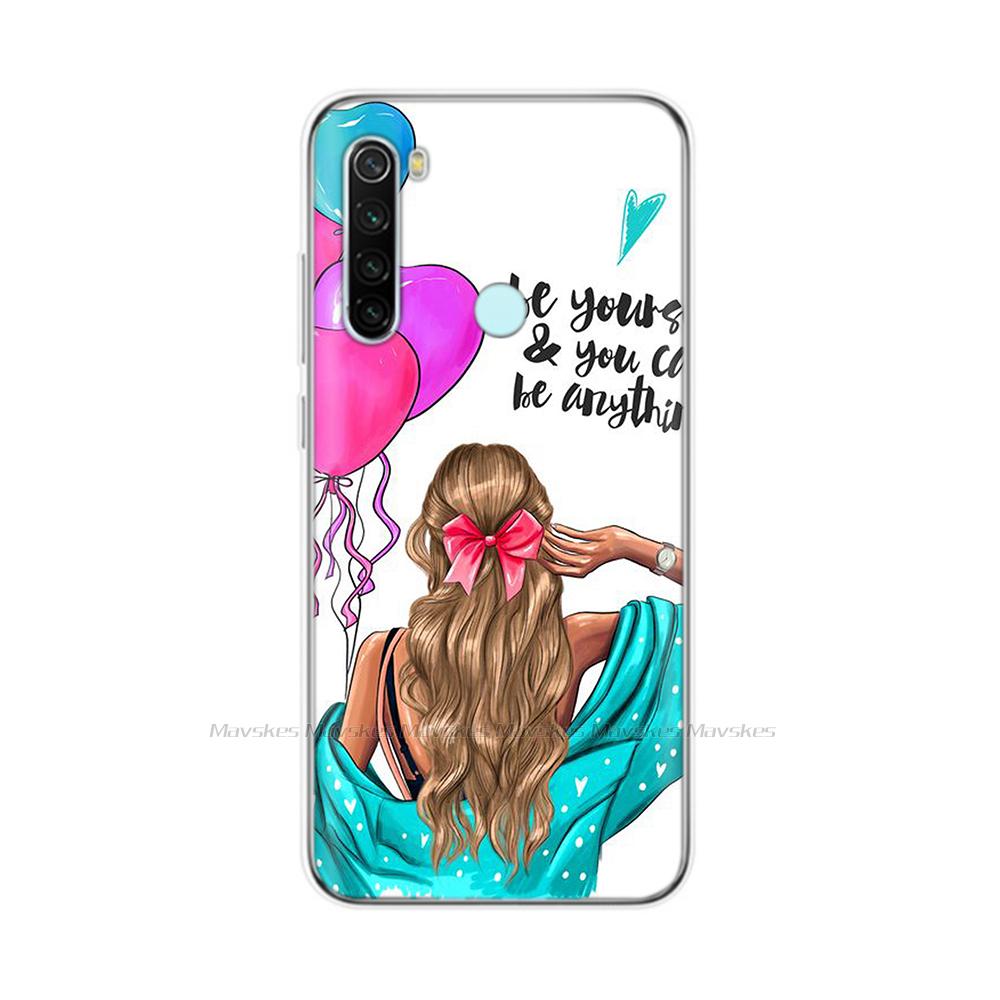 For Xiaomi Redmi Note 8T 8 T Case Silicone Painting Soft TPU for Xiaomi Redmi Note 8 Pro Note8 8T Global Case Cover Fundas Coque