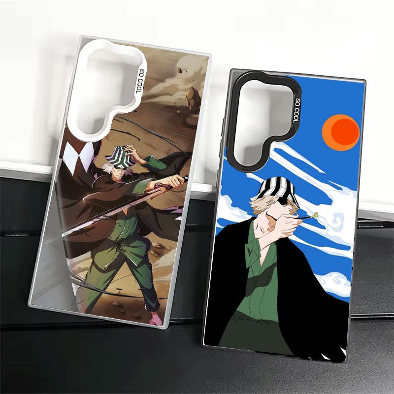 Bleach Kisuke Urahara Soft Phone Case for Samsung Galaxy S24 S25 FE S26 Edge S23 Ultra S22 Plus S21 + Shockproof Cover Back Shel