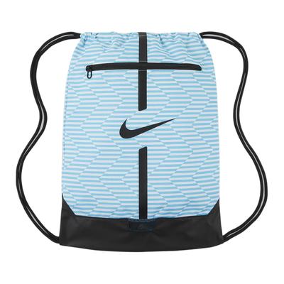 Nike Mochila de Poliéster Regular Unissex Azul Feroz e Preto Casual DA5435-420