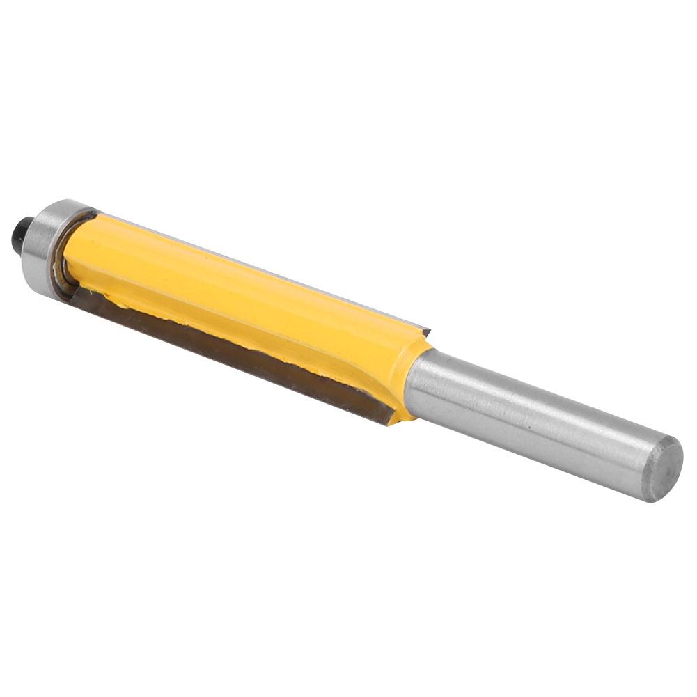 8mm Schaft Oberfräser Holzbearbeitung Fräser Mit Lager Bündigfräser zum Bündigfräsen(8*12.7*50.8mm )