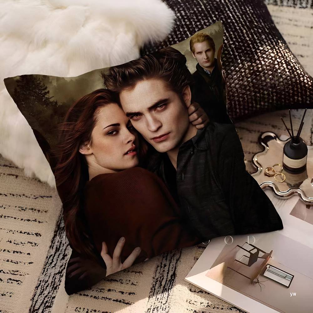 Movie Twilight Cushion Cover Car Throw Pillow Case For Sofa Car Christmas Gift 40X40Cm 45X45Cm