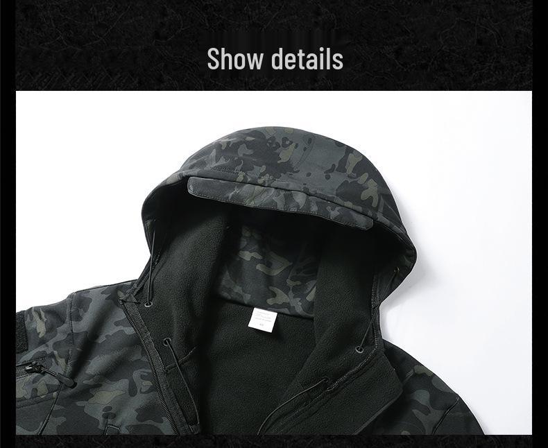 Męska taktyczna kurtka softshellowa wiatrówka American Tactical - Wodoodporna, wiatroszczelna, wszechstronna