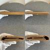 Used Celine Circle Logo Wallet Long Wallet Bi-fold Wallet Beige Cw475