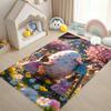 Spring Rabbit Carpet Easter Children's Room Decorative Carpet Home Holiday Party Decoration Carpet Rug