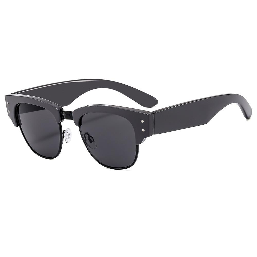 Bohemian Leopard Frame Sunglasses With Uv400 Protection For Outdoor Travel And Driving