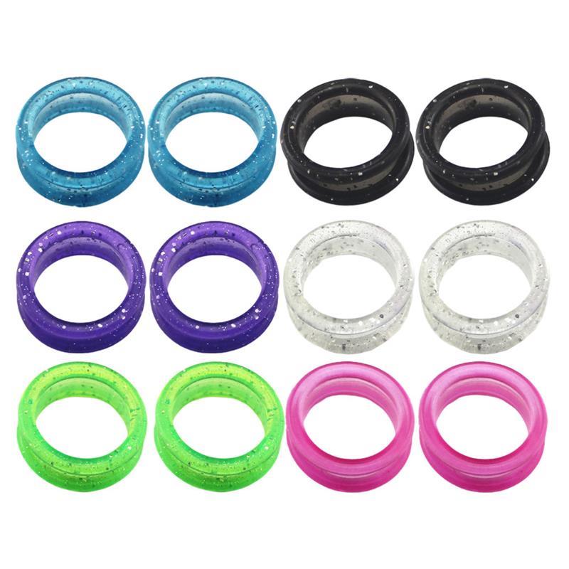 

Finger Ring Scissors Scissor Rings Silicone Shears Inserts Grooming Grips Dog Shear Hair Pet Thumb Handheld Skid Hairdressing