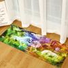 Unicorn Carpet Long Floor Mat Love Theme Doormat