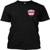 Netherlands Football Jersey - Dutch National Soccer Men's T-Shirt (Black, Large)