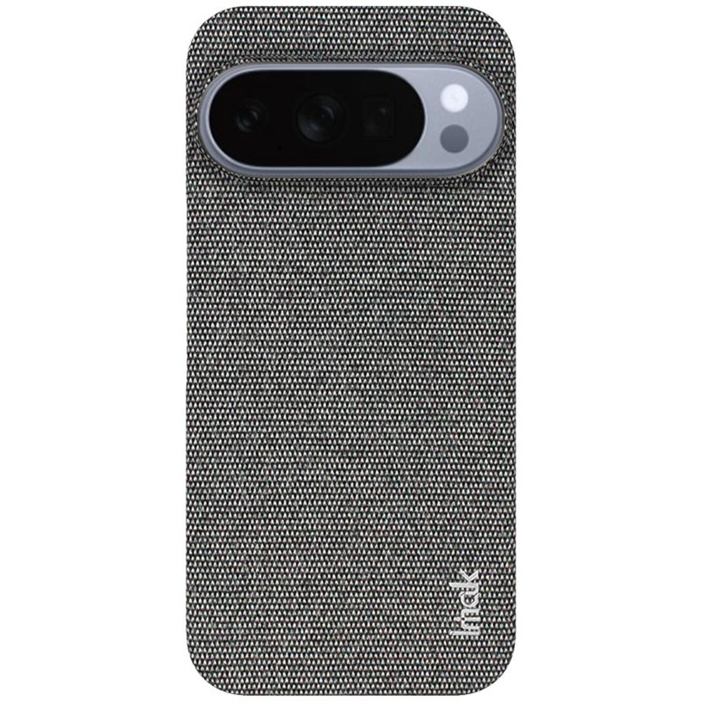 IMAK Ruiyi Series for Google Pixel 10 Pro XL Case Fabric Texture Leather+PC Phone Back Cover