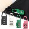 Secret Safe Lock of Gym Baggage Password Locks 3 Digit Combination Lock Zipper Padlock Bags Padlock