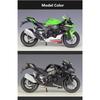 Welly 1/12 2021 Kawasaki Ninja ZX-10R Legierungs-Motorradmodell Simulation Diecast Metall Maßstab Motorradmodell Kinderspielzeug Geschenke