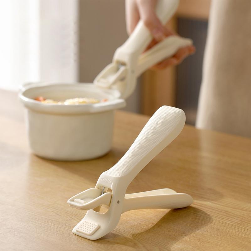 Minimalist Style Silicone Anti Scalding Clip Non-Slip Kitchen Bowl Clip Durable Bowls Tongs Anti Scalding Holder Pot Clips