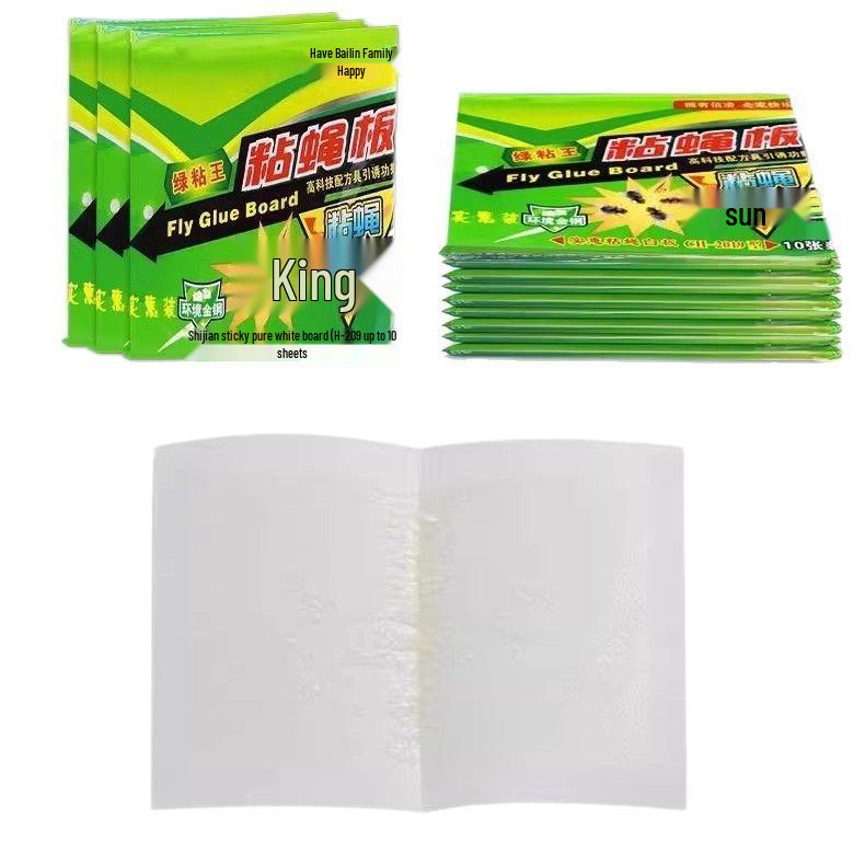 Strong Sticky Fly Paper Insect Catcher - Mosquito Repellent Fly Trap for Household Use